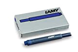 Lamy T10 Cartucce di inchiostro blu (1 pacchetto con 5 cartucce)