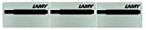 Lamy T10 cartucce di inchiostro nero Penna stilografica ricariche ricambio per per tutti Lamy Fountian Penne (Confezione da 3 – 15 Cartucce d' inchiostro)