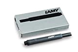 Lamy T10 Cartuccia d’inchiostro nero, Confezione da 5