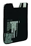 LÄSSIG Custodia per smartphone, testo nero, 10 cm, Organizer tascabile