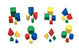 Learning Resources- Forme Geometriche relazionate Mini GeoSolids, Colore, LER0913