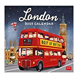 Legami Calendario Parete, 30x29 cm, 2023, 12 mesi e 1 Planner annuale, Lingua EN, Griglia Segni Zodiacali e Festività internazionali, ...