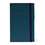 Legami Dotted - My Notebook, 13x21 Cm, Blu Petrolio