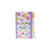 Legami Happiness - Notebook, Taccuino a Righe, Small (9.5X13.5 Cm), Multicolore
