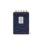 Legami Mini Notebook con Spirale 220 Pagine, Blu (Stars), 7 x 10 cm