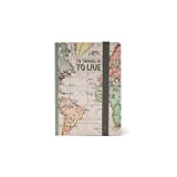 Legami Travel - Notebook, Taccuino a Righe, Small (9.5X13.5 Cm), Multicolore