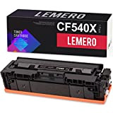 LEMERO - Toner compatibile con HP 203X, 203A, CF540X, CF540A, per HP Color Laserjet Pro M254, M254dw, M254nw, MFP M281, ...