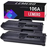 LEMERO Toner per HP Laser MFP 137fnw, HP Laser 107a 107w MFP 135a 135w 135wg Toner, Compatibile 106A W1106A Cartuccia ...