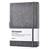 Lemome Notebook A5 con Penna Loop Thick Classic A5 Ampio Taccuino con Copertina Rigida con Divisori per Pagine Pocket Regali, ...