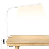 Lepro Lampada da scrivania LED con Morsetto, Lampada da Tavolo con 3 modalità, 10 livelli di luminosità, Lampada da Comodino ...