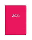 Letts of London Dazzle - Agenda 2023, formato A5, visualizzazione settimanale, colore: rosa (23-080876)