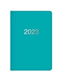 Letts of London Dazzle - Agenda 2023, formato A5, visualizzazione settimanale, colore: turchese (23-080881)