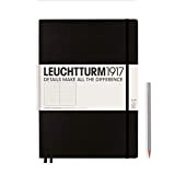 Leuchtturm1917, Notebook Master Slim, formato A4+, 121 pagine numerate a pois Black