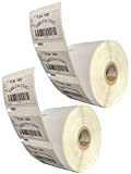 LEYF Etichette Dymo per Labelwriter 11354-2 confezione di etichette in rotolo x 1000 = 2000 etichette, autoadesive,compatibile per stampanti di ...