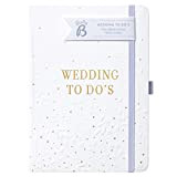 Libro di nozze To Do Busy B - Organizzatore di matrimoni in bianco e oro in formato A5