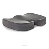 Linenspa Cuscino ergonomico per sedia in memory foam – Comfort per l’osso sacro e il coccige – cuscini per sedile ...