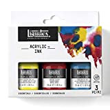 Liquitex Ink! Set Da 3 Flaconi Da 30 ml "Colori Trasparenti"