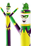 LookOurWay Jester Mardi Gras a tema Air Dancers Gonfiabile Tubo Uomo Attaccamento, 10 piedi (senza ventilatore) (10M0120044)