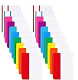LuLyLu Linguette 5,1 cm Sticky Index 400 Pezzi, scrivibile e riposizionabili File Tabs Bandiere per Pagine o Book Marker, Lettura ...