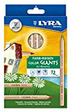 Lyra L3931120 - Astuccio 12 Pastelloni Color Giants Nature