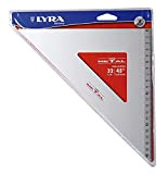 Lyra Metal Squadra 32cm/45°in busta PVC