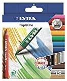 Lyra Triple One L3641121 - Confezione di 12 matite pastello in colori assortiti