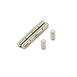 Magnetastico® | 10x magneti al neodimio N52 Barra 4x10 mm | Magnete a Barra, Magnete a Cilindro | Magneti per ...