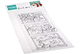 Marianne Design Clear Stamps, Babbo Natale e i Suoi Amici di Hetty, per Progetti Creativi con i Timbri, One Size