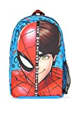 Marvel, Spiderman Peter Parker, zaino da scuola per bambini, ideale per cartelle, Blu