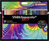 Matita colorata acquarellabile - STABILOaquacolor - ARTY - Astuccio da 36 - Colori assortiti