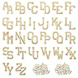 MAZYPO 52 toppe decorative per riparazioni con scritta in lingua inglese “Alfabeto A-Z”, ricamate o cucite, per vestiti, cappelli, jeans, ...