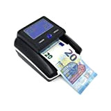 Mediawave Store - Rilevatore Di Banconote False Portatile Detector per Soldi, Macchina per Controllare Banconote, Verifica Falsi, Euro, Conta Soldi, ...