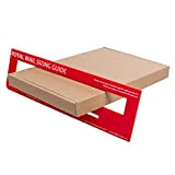 MEG4TEC - 50 scatole in cartone per spedizioni postali, formato C5 A5, dimensioni di 235 x 165 x 22 mm