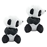 MILISTEN 2Pcs Panda Memo Clips Clip per Animale Peluche Clip- On Critter Panda Clip Nota Panta Piccole Piccole Clip Memo