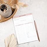 Minimalista Daily Planner Desk Pad | Minimal Da fare | Pianificazione note pad