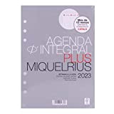 Miquelrius - Ricarica agenda anelli 16 mesi (Settembre 2022 Dicembre 2023) - Vista settimanale - Dimensione Plus 155 x 213 ...