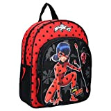 Miraculous Ladybug Zaino Super Hero 31 cm, Miraculous, Unisex-Bambini e Ragazzi, Colore: Rosso, Taglia Unica