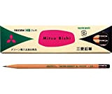 Mitsubishi Pencil recycling pencil with pencil eraser 9852EW hardness HB K9852EWHB by Mitsubishi Pencil Co., Ltd.