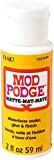 Mod Podge Gloss Water Base sigillante/Colla e Finitura, Bianco, 56,7 Gram, Materiale Sintetico, White, 3.4 x 3.4 x 10 cm
