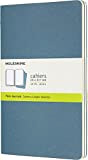 Moleskine Cahier Journal - Set 3 Quaderni con Pagina Bianca, Large, Blu (Brillante)