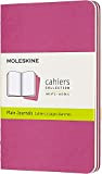 Moleskine Cahier Journal - Set 3 Quaderni con Pagina Bianca, Pocket, Rosa (Cinetico)