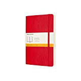 Moleskine - Classic Notebook Expanded, Taccuino a Righe, Copertina Morbida e Chiusura ad Elastico, Formato Large 13 x 21 cm, ...