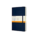 Moleskine - Classic Notebook Expanded, Taccuino a Righe, Copertina Rigida e Chiusura ad Elastico, Formato Large 13 x 21 cm, ...