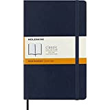 Moleskine Classic Notebook, Taccuino a Righe, Copertina Morbida e Chiusura ad Elastico, Formato Large 13 x 21 cm, Colore Blu ...
