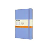 Moleskine - Classic Notebook, Taccuino a Righe, Copertina Rigida e Chiusura ad Elastico, Formato Large 13 x 21 cm, Colore ...