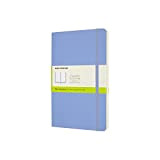 Moleskine - Classic Notebook, Taccuino con Pagine Bianche, Copertina Morbida e Chiusura ad Elastico, Formato Large 13 x 21 cm, ...