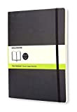 Moleskine Classic Notebook, Taccuino con Pagine Bianche, Copertina Morbida e Chiusura ad Elastico, Formato XL 19 x 25 cm, Colore ...