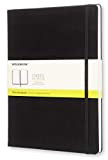 Moleskine Classic Notebook, Taccuino con Pagine Bianche, Copertina Rigida e Chiusura ad Elastico, Formato XL 19 x 25 cm, Colore ...