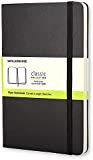 Moleskine Classic Notebook, Taccuino con Pagine Bianche, Copertina Rigida e Chiusura ad Elastico, Formato Large 13 x 21 cm, Colore ...