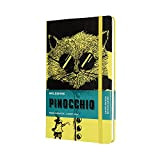 Moleskine Taccuino in Edizione Limitata, Pinocchio Il Gatto, Layout a Righe e Copertina Rigida, Grande Formato 13x21 cm, Colore Giallo, ...